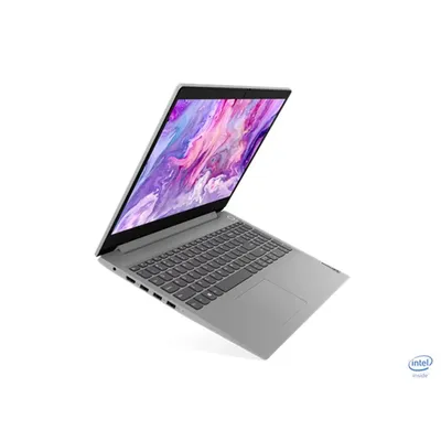 Lenovo IdeaPad laptop 15,6&#34; FHD 6405U 4GB 128GB UHD W10 szürke Lenovo IdeaPad 3 81WB00NXHV fotó