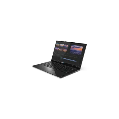 Lenovo Yoga laptop 14&#34; FHD i5-1135G7 16GB 512GB IrisXe W10 fekete Lenovo Yoga Slim 9 82D1003UHV fotó
