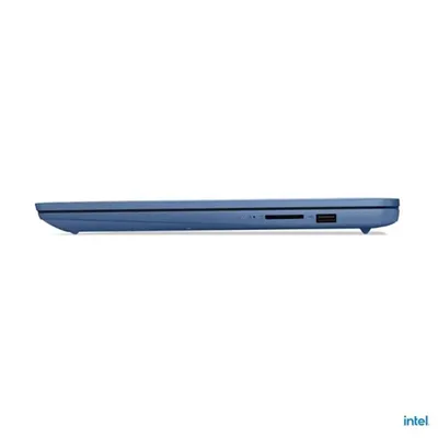 Lenovo IdeaPad laptop 15,6&#34; FHD i7-1165G7 8GB 256GB UHD W11 kék Lenovo IdeaPad 3 82H801HHHV fotó