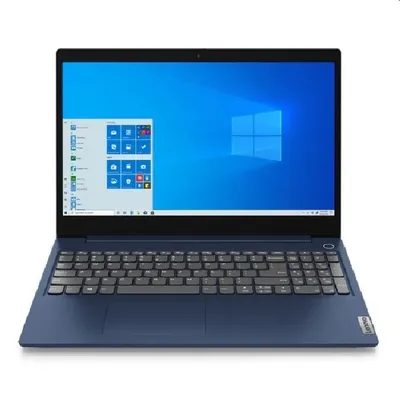 Lenovo IdeaPad laptop 15,6&#34; FHD i3-1115G4 8GB 256GB UHD W11 kék Lenovo IdeaPad 3 82H801JAHV fotó