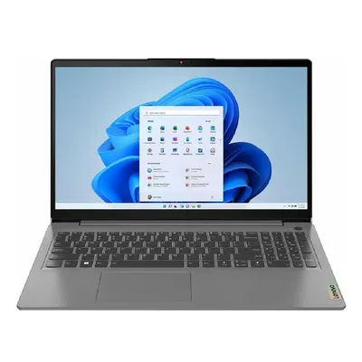 Lenovo IdeaPad laptop 15,6&#34; FHD i3-1115G4 8GB 256GB UHD DOS szürke Lenovo IdeaPad 3 82H8031SHV fotó