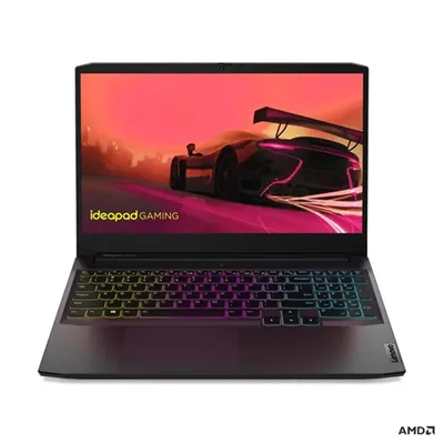 Lenovo IdeaPad laptop 15,6&#34; FHD i5-11320H 8GB 512GB RTX3050 W11 fekete Lenovo IdeaPad Gaming 3 82K101CWHV fotó