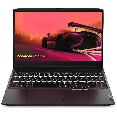 Lenovo IdeaPad laptop 15,6&#34; FHD R5-5600H 16GB 512GB RTX3050 NOOS fekete Lenovo IdeaPad Gaming 3 82K2007WHV fotó