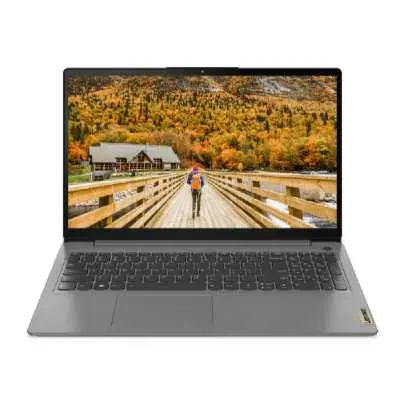 Lenovo IdeaPad laptop 15,6&#34; FHD R7-5700U 8GB 512GB Radeon DOS szürke Lenovo IdeaPad 3 82KU005LHV fotó