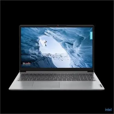 LENOVO IdeaPad laptop, 15.6&#34; FHD, Intel Celeron N4500, 4GB, 128GB SSD, NoOS, szürke 82LX00AVHV fotó