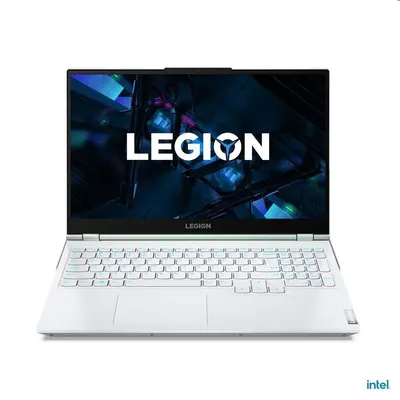 Lenovo Legion laptop 15,6&#34; WQHD R5-5600H 16GB 512GB RX-6600M DOS fehér Lenovo Legion 5 82NW005BHV fotó