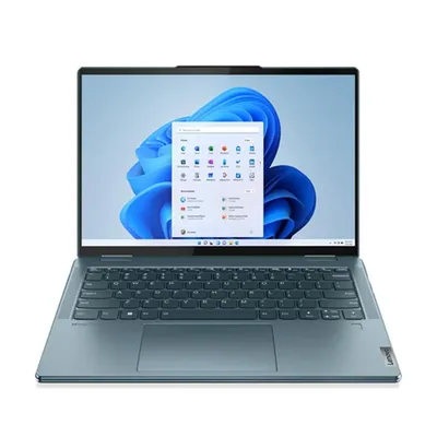 Lenovo Yoga laptop 14&#34; 2K i5-1240P 16GB 512GB IrisXe W11 kék Lenovo Yoga 7 82QE000UHV fotó