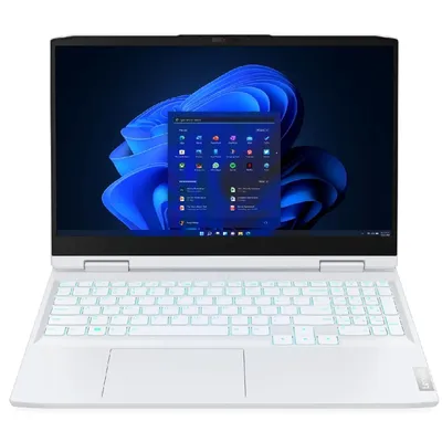 Lenovo IdeaPad laptop 15,6&#34; FHD i5-12500H 16GB 512GB RTX3050Ti NOOS fehér Lenovo IdeaPad Gaming 3 82S900NFHV fotó