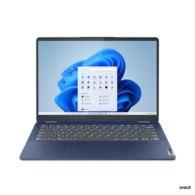 Lenovo IdeaPad laptop 14&#34; WUXGA R5-7530U 8GB 512GB Radeon W11 kék Lenovo IdeaPad Flex 5 82XX005FHV fotó