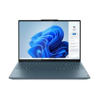 Lenovo Yoga Pro 9 laptop 16&#34; 3,2K i7-155H 16GB 1TB Int.VGA Win11 kékeszöld 83DN003EHV fotó