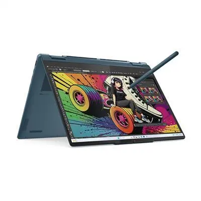 LENOVO Yoga 7 laptop 14" 1920x1200 AMD Ryzen AI 5 340 16GB 512GB NoOS 83JR002HHV fotó