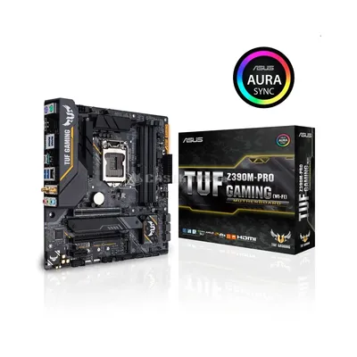 Alaplap Z390 LGA1151 mATX ASUS TUF Z390M-PRO GAMING (WI-FI) 90MB0Y00-M0EAY0 fotó