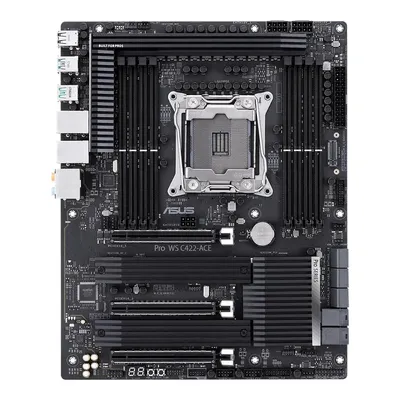 Alaplap C422 LGA2066 8xDDR4 Asus PRO WS C422-ACE ATX 90MB11Y0-M0EAY0 fotó