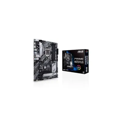 Alaplap H470 LGA1200 ASUS PRIME H470-PLUS Intel H470 ATX 90MB1360-M0EAY0 fotó