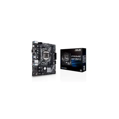 Alaplap H410 LGA1200 mATX ASUS PRIME H410M-D 90MB13U0-M0EAY0 fotó