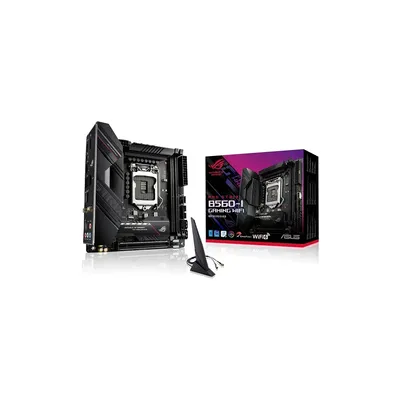 Alaplap B560 LGA1200 ASUS ROG STRIX B560-I GAMING WIFI mini-ITX 90MB16Y0-M0EAY0 fotó