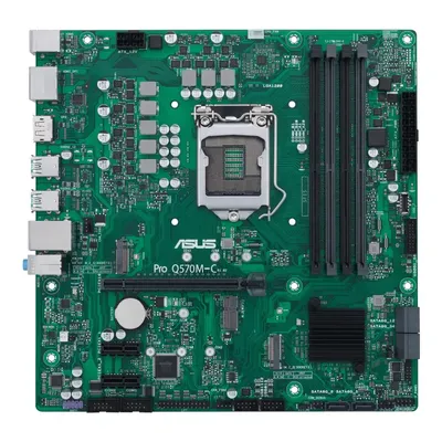 Alaplap Q570 LGA1200 mATX ASUS PRO Q570M-C/CSM 90MB1700-M0EAYC fotó