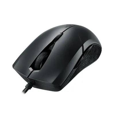 Egér USB ASUS ROG Strix Evolve fekete optikai Gamer mouse 90MP00J0-B0UA00 fotó