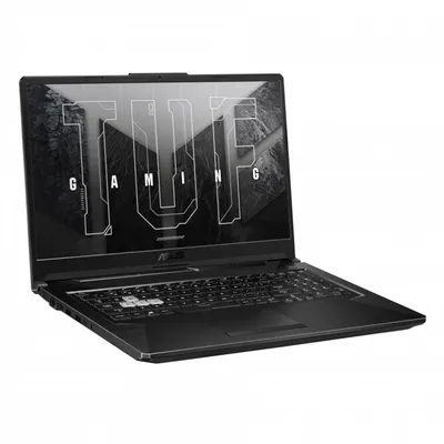 Asus TUF laptop 17,3&#34; FHD R7-4800H 8GB 512GB RTX3050Ti DOS fekete Asus TUF Gaming A17 90NR05W5-M002B0 fotó