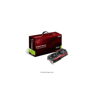 ASUS MATRIX-GTX780TI-3GD nVidia 3GB GDDR5 384bit PCIe videokártya 90YV05GI-M0NA00 fotó