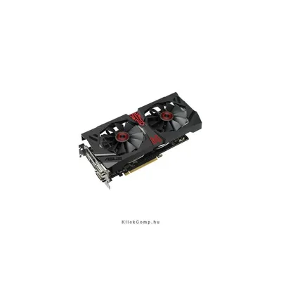 VGA AMD R9380 2GB GDDR5 256bit PCIe videokártya ASUS STRIX-R9380-DC2OC-2GD5-GAMING 90YV08D0-M0NA00 fotó