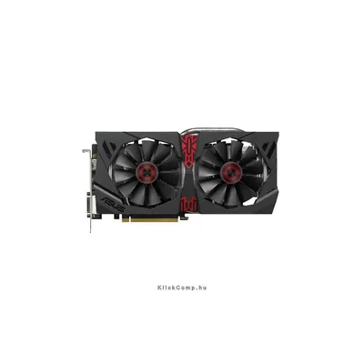 VGA AMD R9380X 4GB GDDR5 256bit PCIe videokártya ASUS STRIX-R9380X-4G-GAMING 90YV0900-M0NA00 fotó
