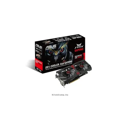 VGA AMD R9380X 4GB GDDR5 256bit PCIe videokártya ASUS 90YV0901-M0NA00 fotó