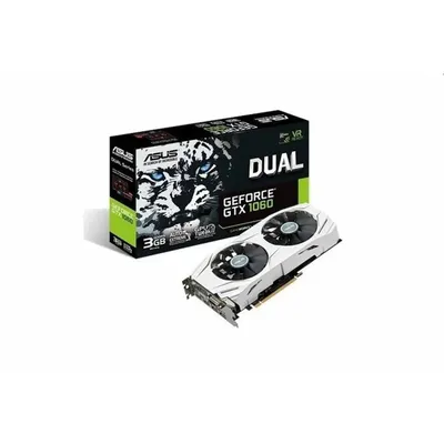 VGA GTX1060 3GB GDDR5 192bit PCIe ASUS DUAL-GTX1060-3G videokártya 90YV09X5-M0NA00 fotó