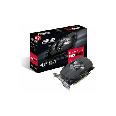 VGA RX550 4GB GDDR5 128bit ASUS PH-RX550-4G-M7 AMD PCIe videokártya 90YV0AG4-M0NA00 fotó