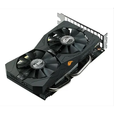 VGA RX560 4GB GDDR5 256bit PCI-E videokártya AMD ASUS ROG STRIX RX560 4G GAMING 90YV0AH1-M0NA00 fotó