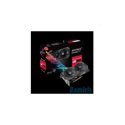 VGA RX570 4GB GDDR5 256bit PCI-E ASUS ROG-STRIX-RX570-4G-GAMING videokártya 90YV0AJ1-M0NA00 fotó