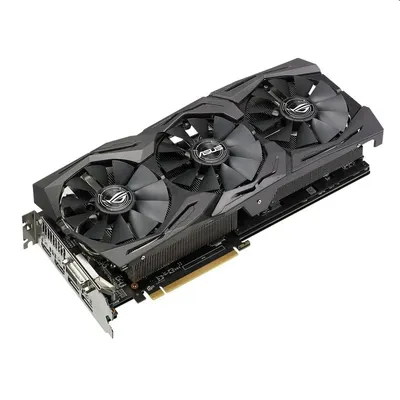 VGA RX580 8GB GDDR5 256bit ASUS ROG-STRIX-RX580-8G-GAMING AMD PCI-E videokártya 90YV0AK2-M0NA00 fotó