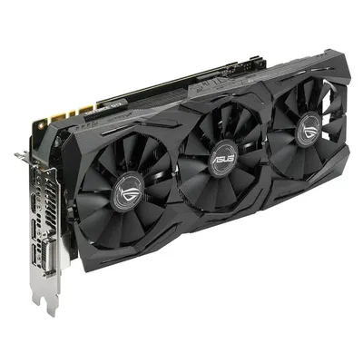 VGA GTX1080TI O11G GAMING 11GB GDDR5X 352bit PCIe videokártya ASUS ROG STRIX GTX1080TI O11G 90YV0AM0-M0NM00 fotó
