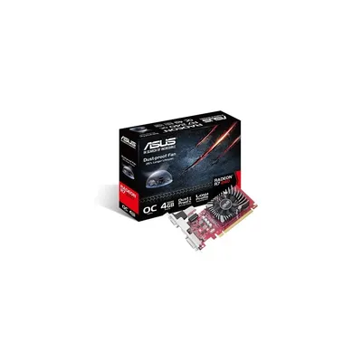 VGA R7 240 4GB GDDR5 128bit PCI-E videokártya ASUS R7240-O4GD5-L 90YV0BG0-M0NA00 fotó