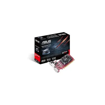 VGA R7 240 2GB GDDR5 128bit PCI-E videokártya ASUS R7240-2GD5-L 90YV0BG1-M0NA00 fotó