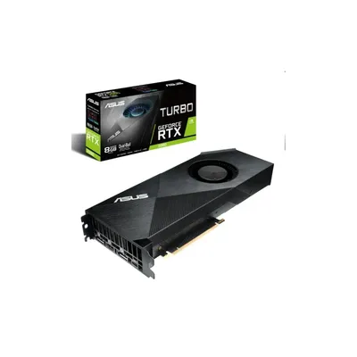 VGA RTX2080 352bit PCIe ASUS TURBO RTX2080TI 11G nVidia 11GB GDDR6 videokártya 90YV0C40-M0NM00 fotó