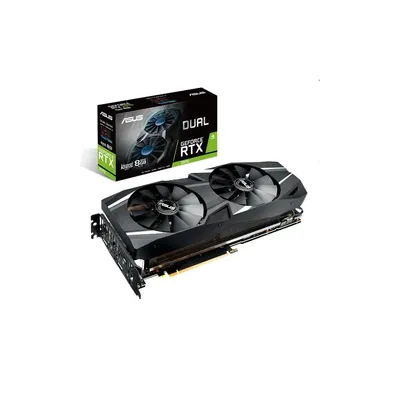 VGA RTX2070 8GB GDDR6 256bit ASUS DUAL-RTX2070-A8G nVidia PCIe videokártya 90YV0C85-M0NA00 fotó
