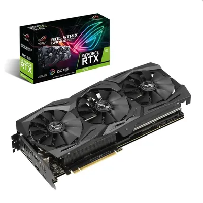VGA RTX2070 8GB GDDR6 256bit ASUS ROG-STRIX-RTX2070-O8G-GAMING nVidia PCIe videokártya 90YV0C90-M0NA00 fotó