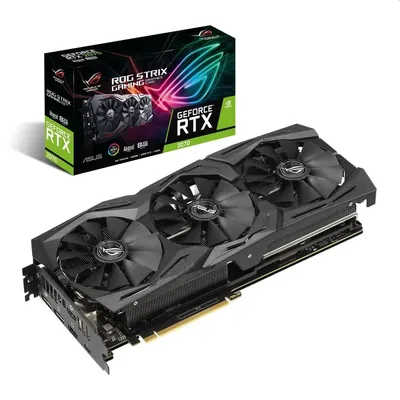 VGA RTX2070 8GB GDDR6 256bit ASUS ROG-STRIX-RTX2070-A8G-GAMING nVidia PCIe videokártya 90YV0C91-M0NA00 fotó