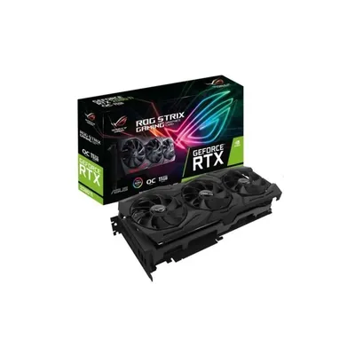 VGA RTX2080 352bit PCIe ASUS ROG STRIX RTX2080TI O11G GAMING nVidia 11GB GDDR6 videokártya 90YV0CC0-M0NM00 fotó