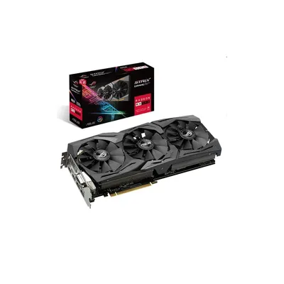VGA RX590 256bit PCIE ASUS ROG STRIX RX590 8G GAMING AMD 8GB GDDR5 videokártya 90YV0CF0-M0NA00 fotó