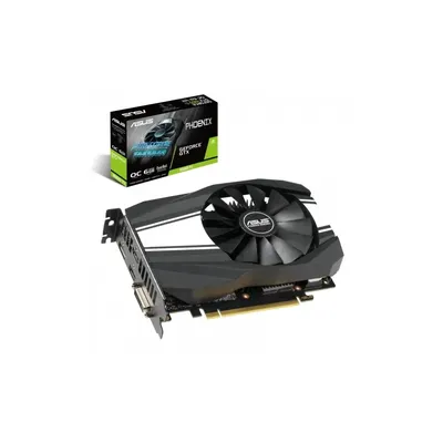 VGA GTX1660 192bit PCIe ASUS PH-GTX1660TI-6G nVidia 6GB GDDR6 90YV0CT1-M0NA00 fotó