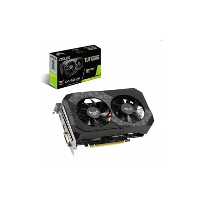 VGA GTX1660 192bit PCIe ASUS TUF GTX1660 6G GAMING nVidia 6GB GDDR5 videokártya 90YV0CU3-M0NA00 fotó