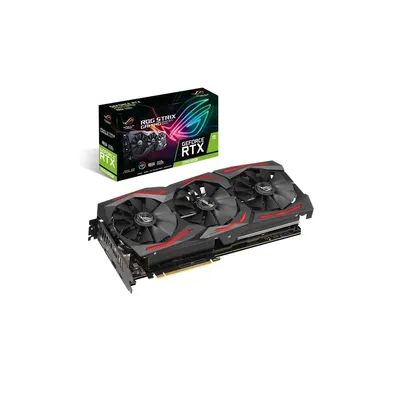 VGA RTX2060 256bit PCIe ASUS ROG-STRIX-RTX2060S-8G-GAMING nVidia 8GB GDDR6 videokártya 90YV0DG2-M0NA00 fotó