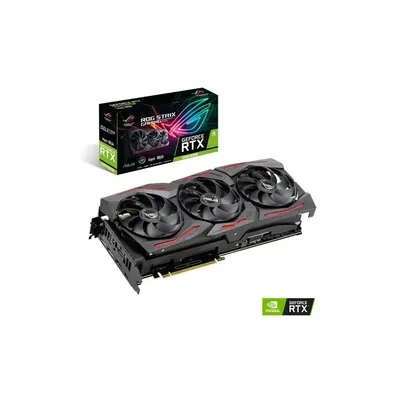 VGA RTX2080 256bit PCIe ASUS ROG-STRIX-RTX2080S-A8G-GAMING nVidia 8GB GDDR6 videokártya 90YV0DH1-M0NM00 fotó