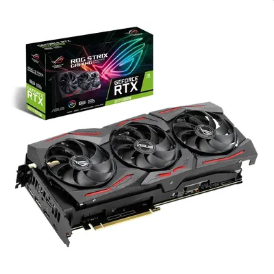VGA RTX2070 256bit PCIe ASUS ROG-STRIX-RTX2070S-8G-GAMING nVidia 8GB GDDR6 videokártya 90YV0DI2-M0NA00 fotó