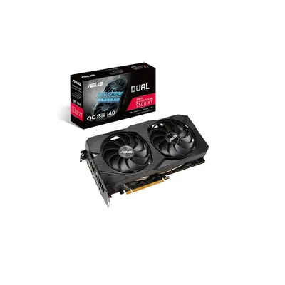 VGA RX5500XT 128bit PCI-E ASUS DUAL-RX5500XT-O8G-EVO AMD 8GB GDDR6 videokártya 90YV0DV1-M0NA00 fotó