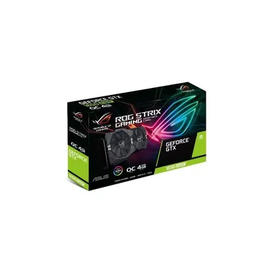 VGA GTX1650 128bit PCIe ASUS ROG-STRIX-GTX1650S-O4G-GAMING nVidia 4GB GDDR6 videokártya 90YV0E10-M0NA00 fotó