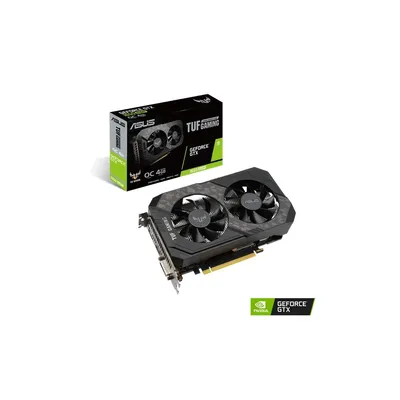 VGA GTX1650 128bit PCIe ASUS TUF-GTX1650S-O4G-GAMING nVidia 4GB GDDR6 videokártya 90YV0E42-M0NA00 fotó