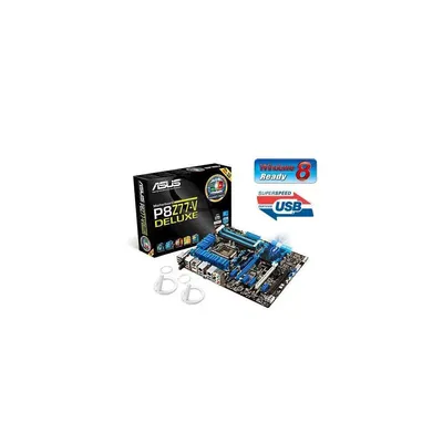 ASUS P8Z77-V DELUXE Intel Z77 LGA1155 ATX alaplap 36 hónap 90-MIBHR0-G0EAY0KZ fotó